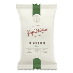PapaNicholas Coffee 25186 Premium Coffee - Decaffeinated French Roast (18/Carton)
