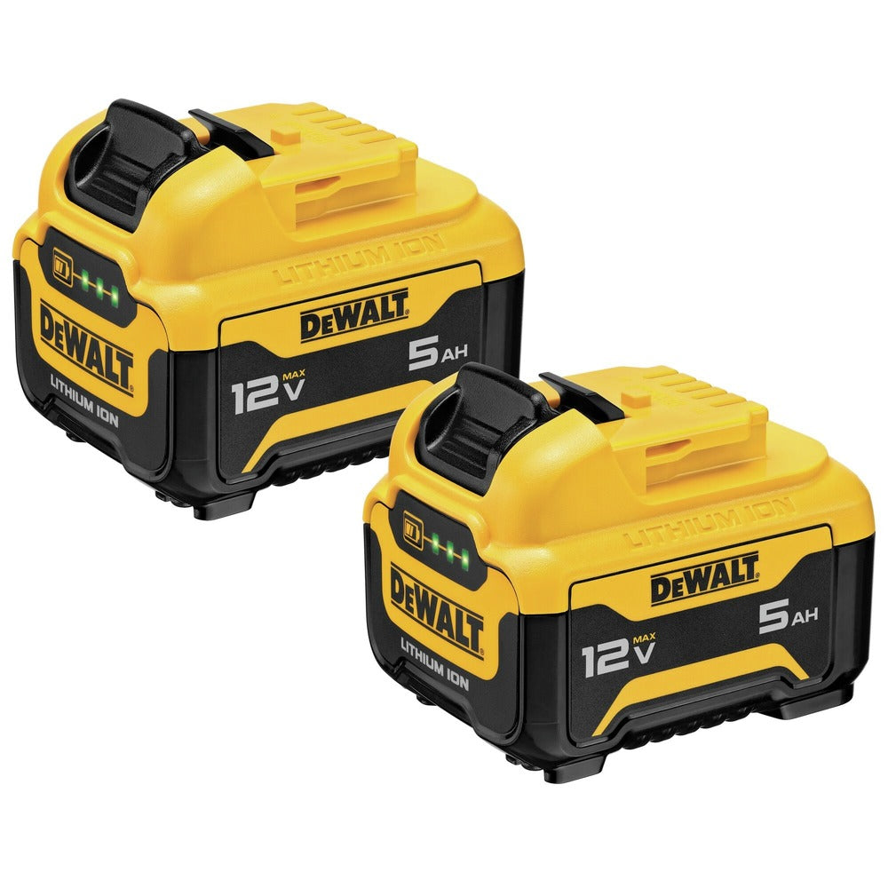Dewalt DCB126-2 (2) 12V MAX 5 Ah Lithium-Ion Batteries