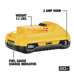 Dewalt (2) 20V MAX 3 Ah Lithium-Ion Batteries