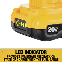 Dewalt (2) 20V MAX 3 Ah Lithium-Ion Batteries