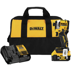 Dewalt 20V MAX ATOMIC Lithium-Ion Brushless 3-Speed 1/4 in. Cordless Impact Driver Kit (5 Ah)