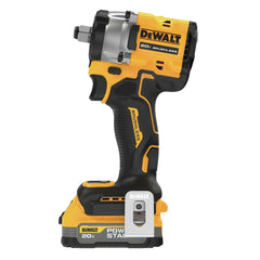 Dewalt 20V MAX Brushless Lithium-Ion 1/2 in. Cordless Compact Impact Wrench Kit (1.7 Ah)
