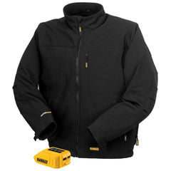 Dewalt DCHJ060ABB-S 20V MAX Lithium-Ion Soft Shell Heated Work Jacket - Small, Black (Jacket Only)