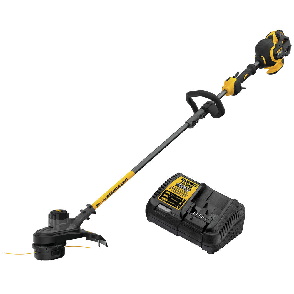 Dewalt 60V MAX FLEXVOLT Lithium-Ion Cordless String Trimmer Kit (3 Ah)