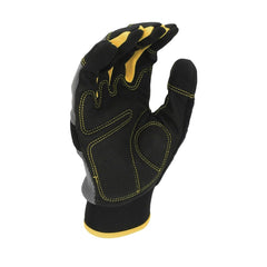 Dewalt (12/Box) Foam Padded Performance Gloves - Medium, Black/Gray/Yellow