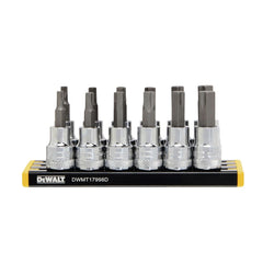Dewalt (12-Piece) 3/8 in. Drive SAE and MM Hex Bit Socket Set
