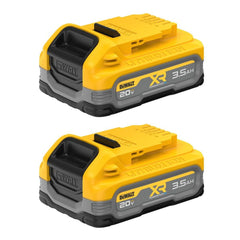 Factory Reconditioned Dewalt (2) 20V MAX XR 3.5 Ah Lithium-Ion Battery