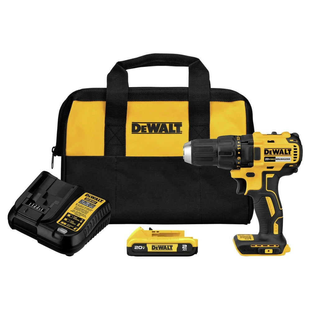 Factory Reconditioned Dewalt 20V MAX XTREME Lithium-Ion Brushless 1/2 in. Cordless Drill Driver Kit