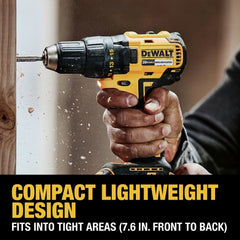 Factory Reconditioned Dewalt 20V MAX XTREME Lithium-Ion Brushless 1/2 in. Cordless Drill Driver Kit