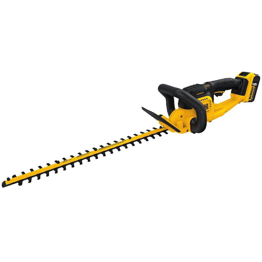Factory Reconditioned Dewalt 20V MAX 22 in. Cordless Lithium-Ion Hedge Trimmer (5.0 Ah)