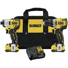 Factory Reconditioned Dewalt XTREME 12V MAX Brushless Lithium-Ion 3/8 in. Cordless Drill Driver and 1/4 in. Impact Driver Combo Kit with 2 Batteries (2 Ah)