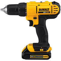 Factory Reconditioned Dewalt 20V MAX Compact Lithium-Ion 1/2 in. Cordless Drill Driver and 1/4 in. Impact Driver Combo Kit (1.3 Ah)