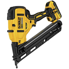 Factory Reconditioned Dewalt 20V MAX XR 15 Gauge Cordless Angled Finish Nailer