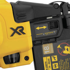 Factory Reconditioned Dewalt 20V MAX XR 18 Gauge Cordless Brad Nailer Kit (2 Ah)