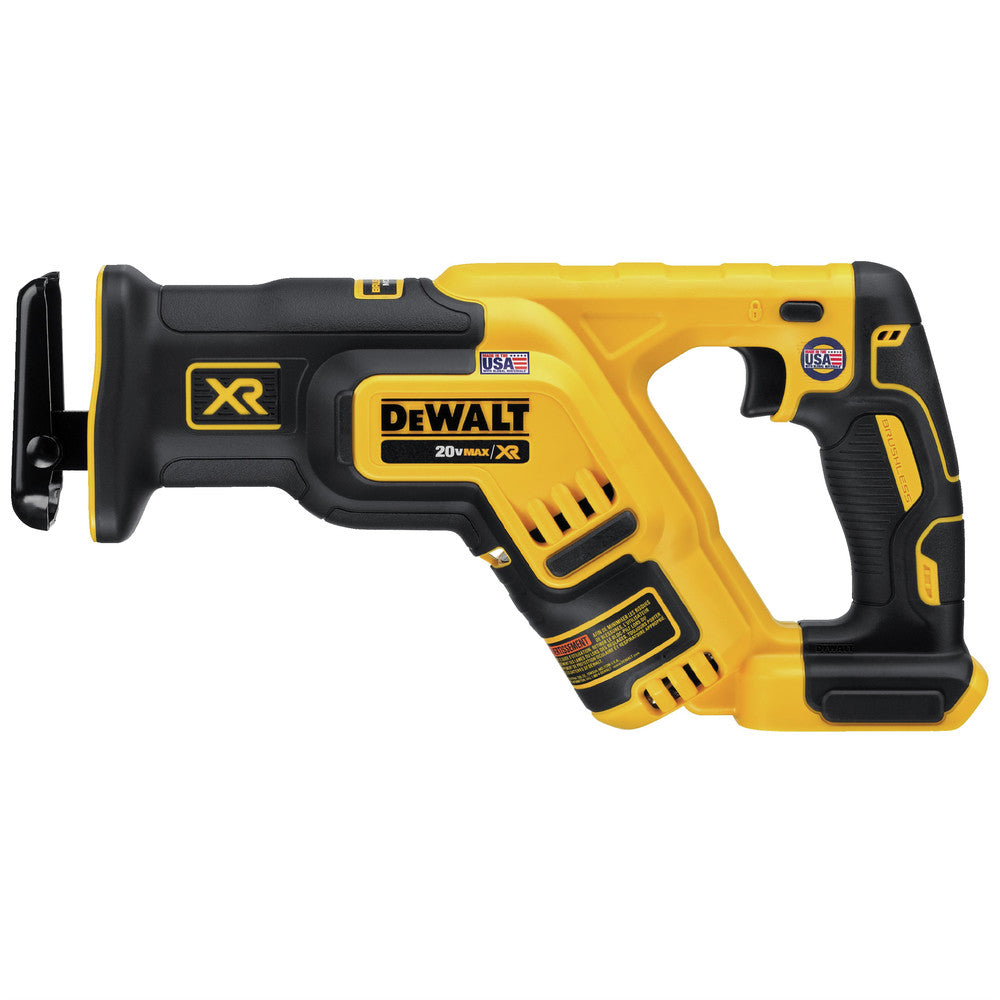 Factory Reconditioned Dewalt 20V MAX XR Brushless Compact Lithium-Ion Cordless Reciprocating Saw (Tool Only)