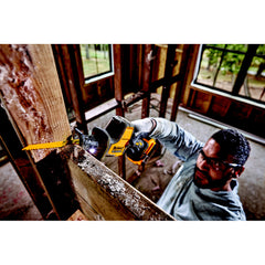 Factory Reconditioned Dewalt DCS369BR 20V MAX ATOMIC One-Handed Lithium-Ion Cordless Reciprocating Saw (Tool Only)
