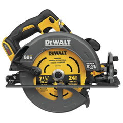 Factory Reconditioned Dewalt 60V MAX FLEXVOLT Brushless Lithium-Ion 7-1/4 in. Cordless Circular Saw with Brake (Tool Only)
