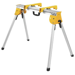 Factory Reconditioned Dewalt 11 in. x 36 in. x 32 in. Heavy Duty Work Stand with Miter Saw Mounting Brackets - Silver/Yellow