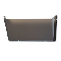 Deflecto Unbreakable DocuPocket 14.5 in. x 3 in. x 6.5 in. Letter Size Wall File - Smoke