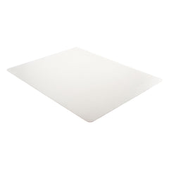 Deflecto 46 in. x 60 in. Rectangle Low Pile Carpet Roll EconoMat Occasional Use Chair Mat - Clear