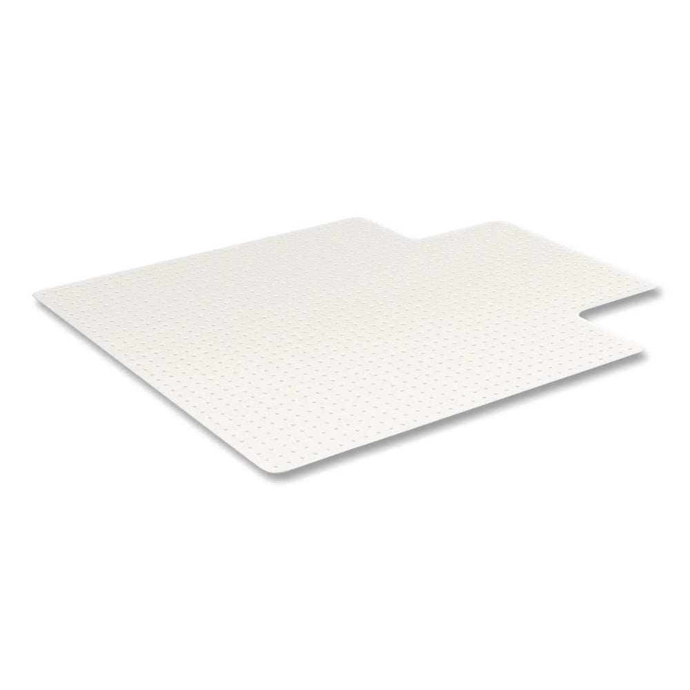 Deflecto 36 in. x 48 in. OceanMat Lipped Carpet Chair Mat - Clear