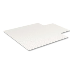 Deflecto 36 in. x 48 in. OceanMat Lipped Carpet Chair Mat - Clear
