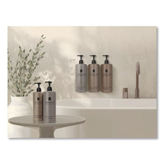 Diversified Hospitality Solutions Terra Pure 16.32 oz. Bottle Shampoo Air Pump - Green Tea and Lemongrass Scent