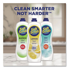 Soft Scrub 23400 15020 36 oz. Bottle All Purpose Cleanser - Lemon Scent (6/Carton)