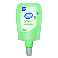 Dial Professional 17000 16722 1 Liter Basics Hypoallergenic Foaming Hand Wash Refill for FIT Touch Free Dispenser - Fresh Floral Scent (3/Carton)