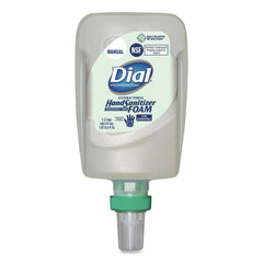Dial Professional 1.2 Liter Bottle Antibacterial Foaming Hand Sanitizer Refill for FIT Manual Dispenser - Fragrance-Free (3/Carton)