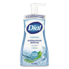 Dial 10 oz Antibacterial Foaming Hand Wash - Spring Water Scent (8/Carton)