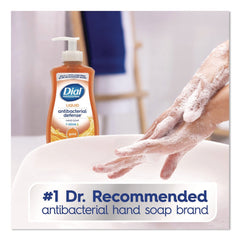 Dial Professional 11 oz. Pump Bottle Antibacterial Defense Gold Hand Soap Plus Aloe - Original