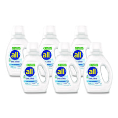 Dial 30 oz Free Clear HE Laundry Detergent - Unscented (6/Carton)