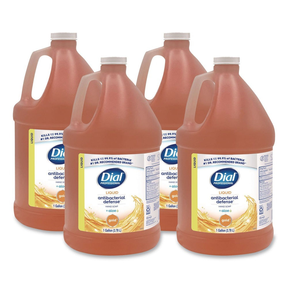 Dial Professional 1 gal. Gold Antibacterial Liquid Hand Soap (4/Carton)
