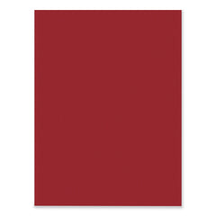 Prang SunWorks 9 x 12 50 lb. Text Weight Construction Paper - Holiday Red (50/Pack)