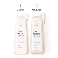 Dove 12 oz Bottle Coconut Conditioner (6/Carton)
