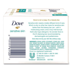 Dove 4.5 oz. Sensitive Skin Bath Bar - Unscented (72/Carton)