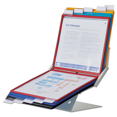 Durable 10 Panels VARIO Pro Legal Desktop Reference System - Assorted Borders and Panels