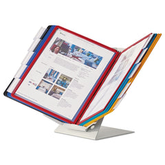 Durable 10 Panels VARIO Pro Legal Desktop Reference System - Assorted Borders and Panels