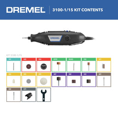 Factory Reconditioned Dremel 1.2 Amp Variable Speed Corded Rotary Tool