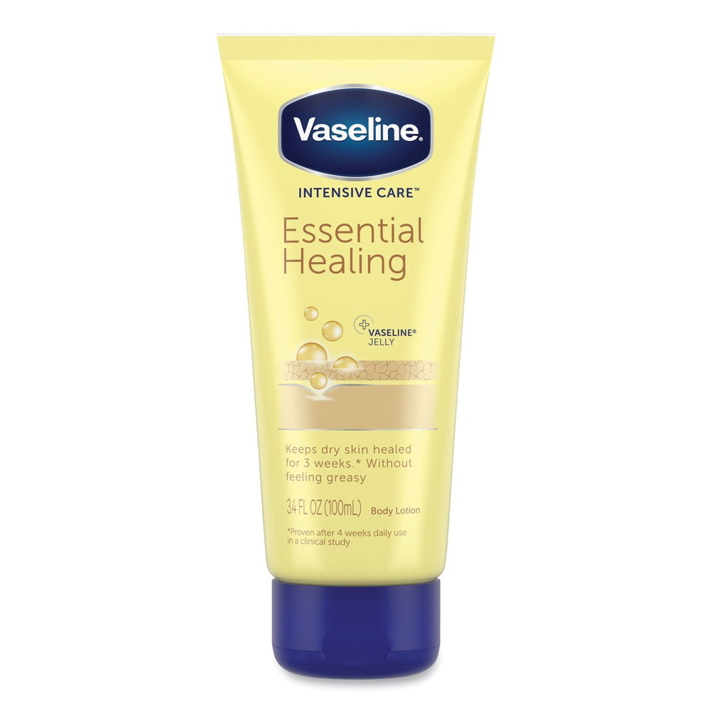 Vaseline 3.4 oz. Squeeze Tube Intensive Care Essential Healing Body Lotion (12/Carton)