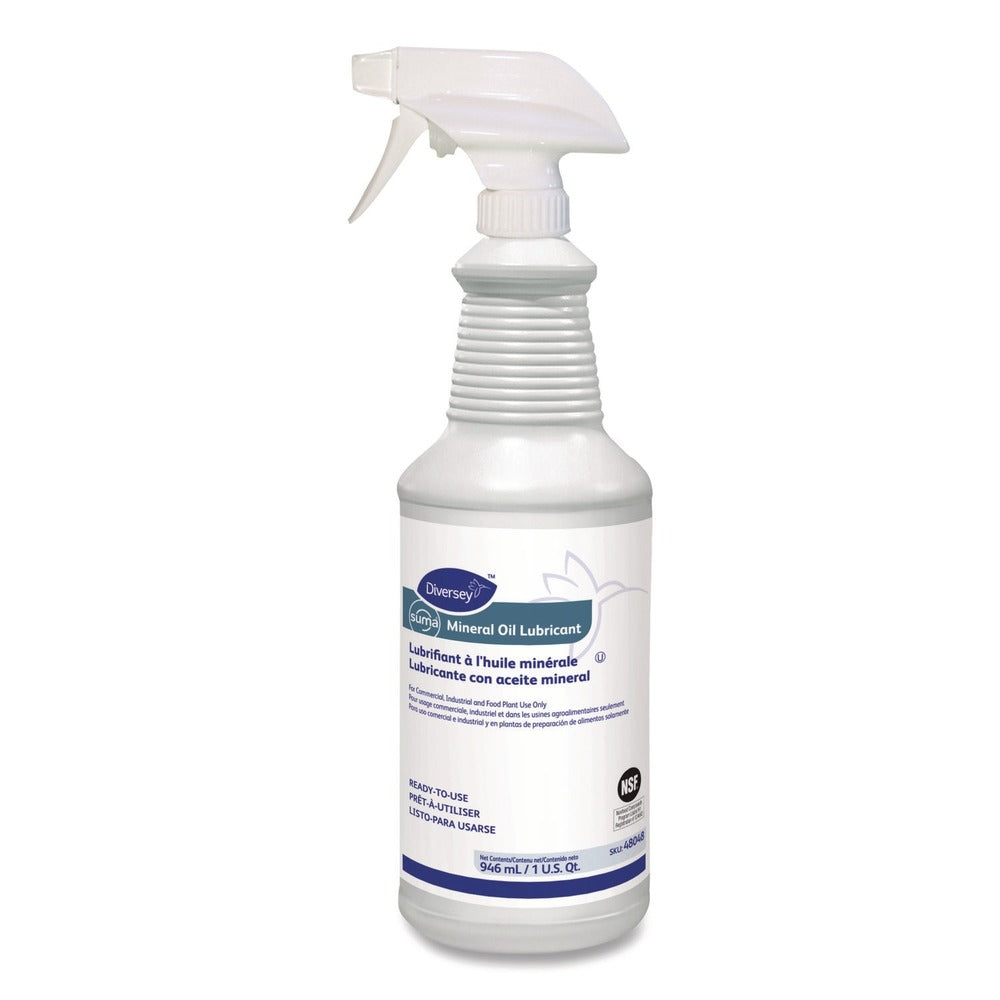 Suma Suma 32 oz. Plastic Spray Bottle Mineral Oil Lubricant (6/Carton)