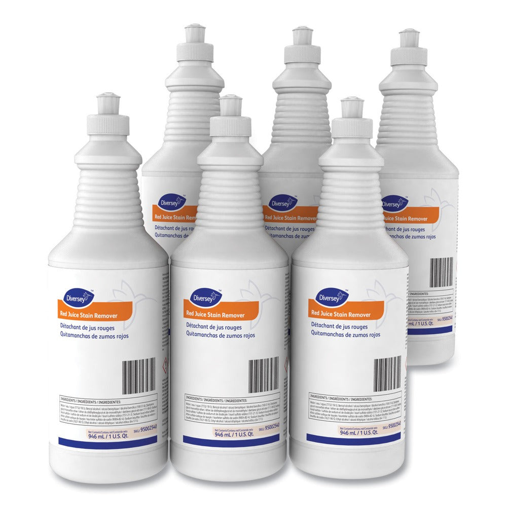 Diversey Care 32 oz. Red Juice Stain Remover (6/Carton)