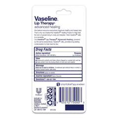 Vaseline 0.35 oz Lip Therapy Advanced Lip Balm - Original