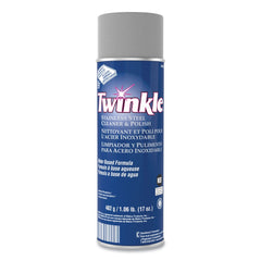 Twinkle 991224 17 oz. Aerosol Spray Stainless Steel Cleaner and Polish (12/Carton)