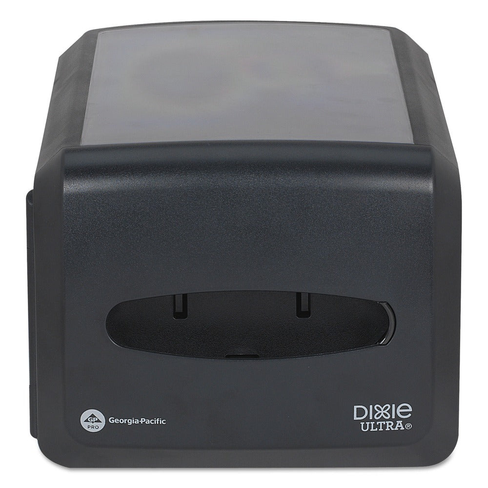 Georgia-Pacific 13.25 in. x 8.56 in. x 7.18 in. Countertop Napkin Dispenser - Black (1/Carton)