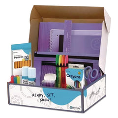 enday Back to School Supplies Kit for Grades K-5 - Purple (1-Kit)