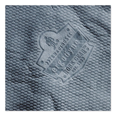 Ergodyne Chill-Its 6602 29.5 in. x 13 in. One Size Fits Most Evaporative PVA Cooling Towel - Gray