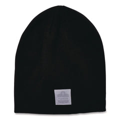 Ergodyne N-Ferno 6812 One Size Fits Most Rib Knit Beanie - Black