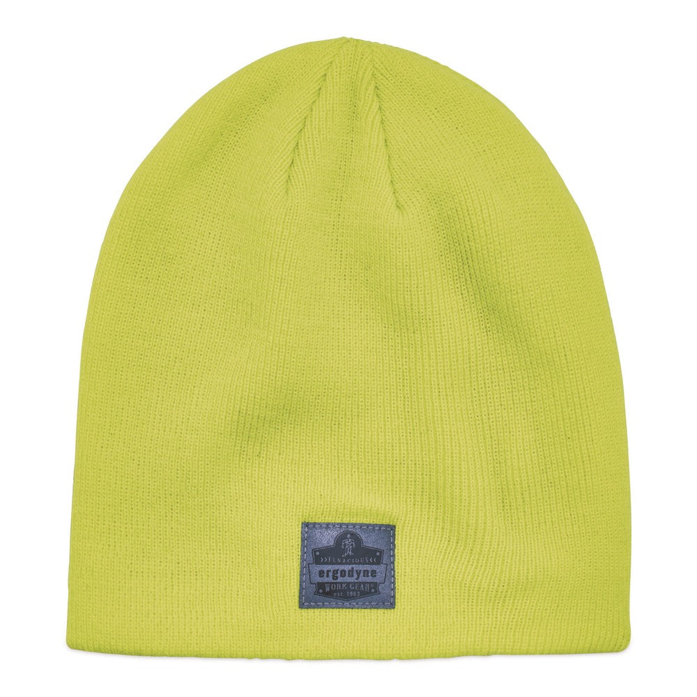 Ergodyne N-Ferno 6812 One Size Fits Most Rib Knit Beanie - Lime